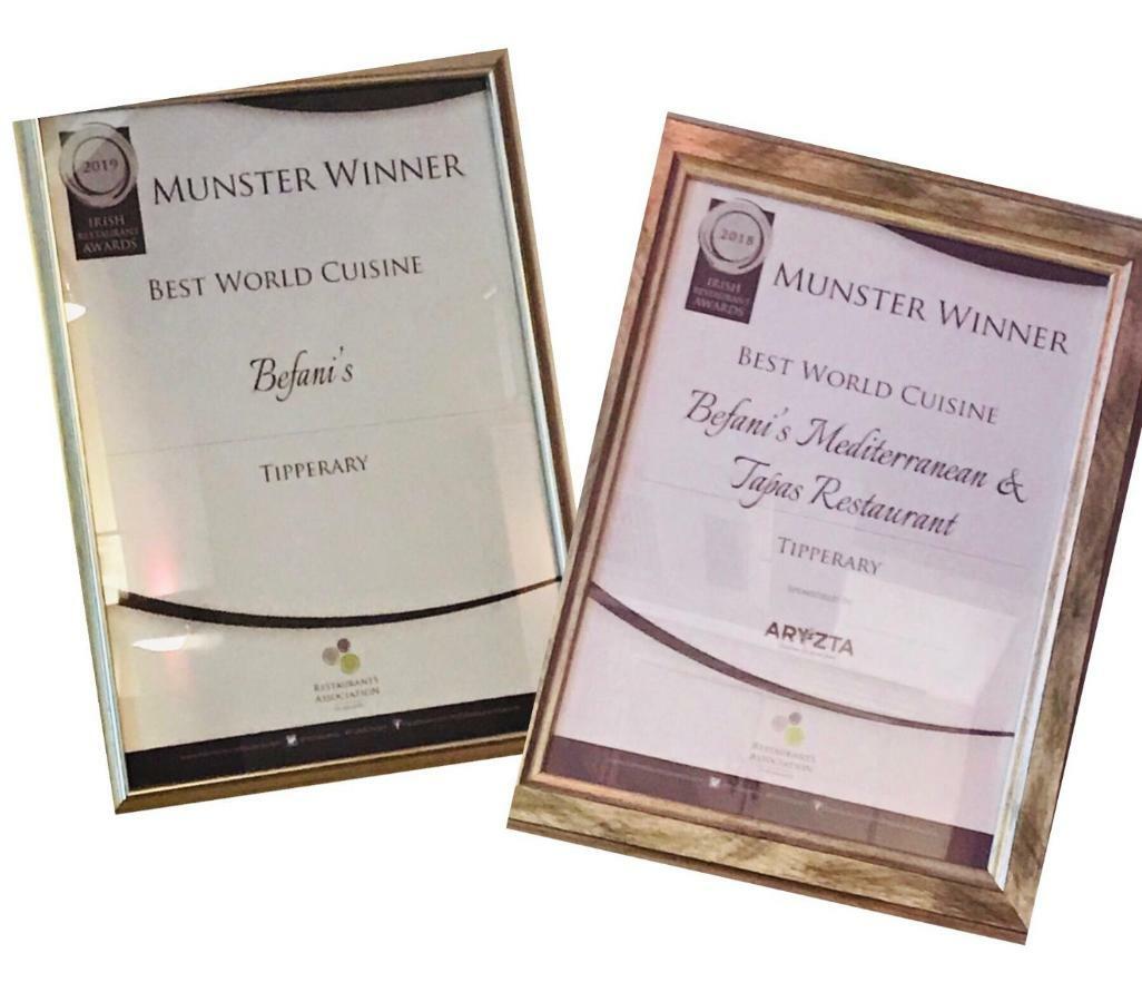 Befani'S Mediterranean Restaurant & Townhouse Clonmel Εξωτερικό φωτογραφία